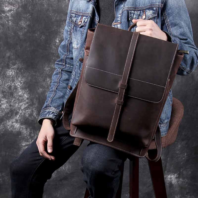 Explore the Gramercy Backpack | Exquisite Handmade Vintage Leather Design