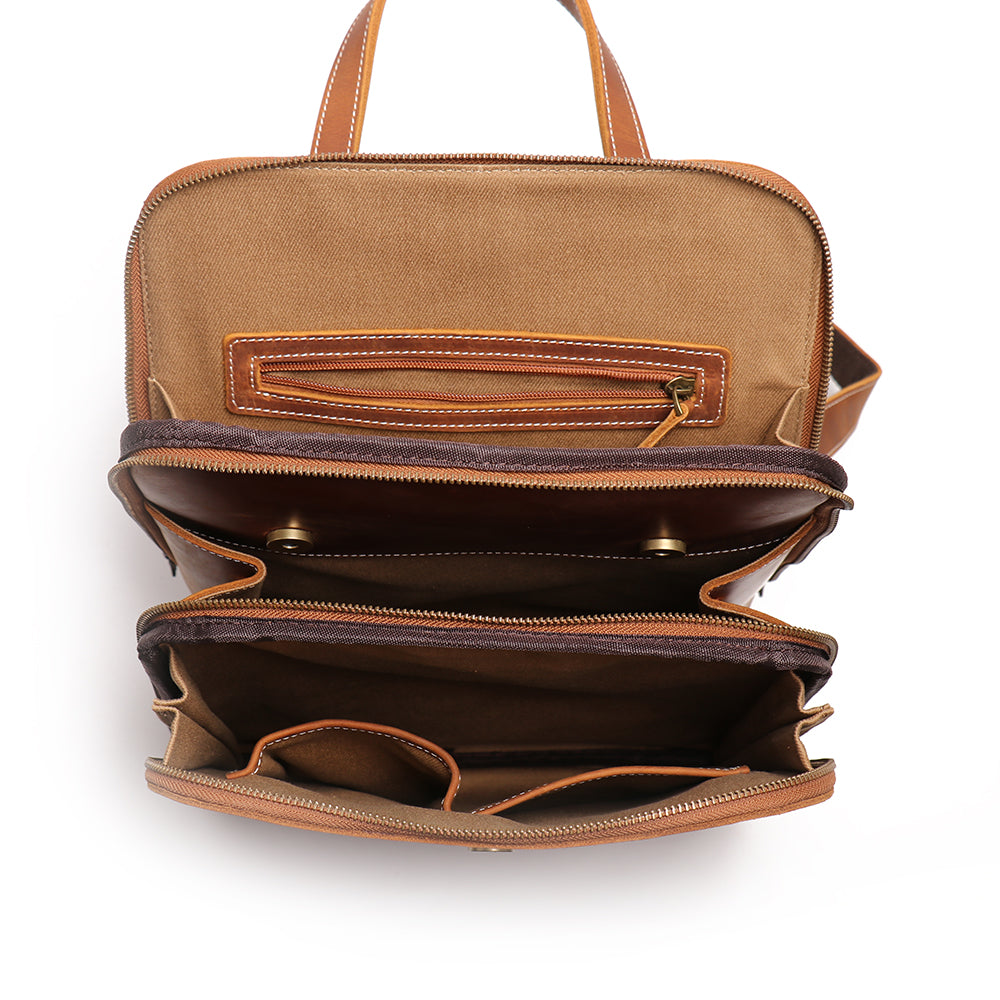 Stylish Sutton Small Leather Backpack for Women