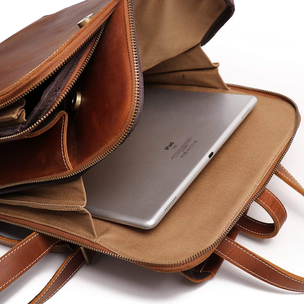 Stylish Sutton Small Leather Backpack for Women