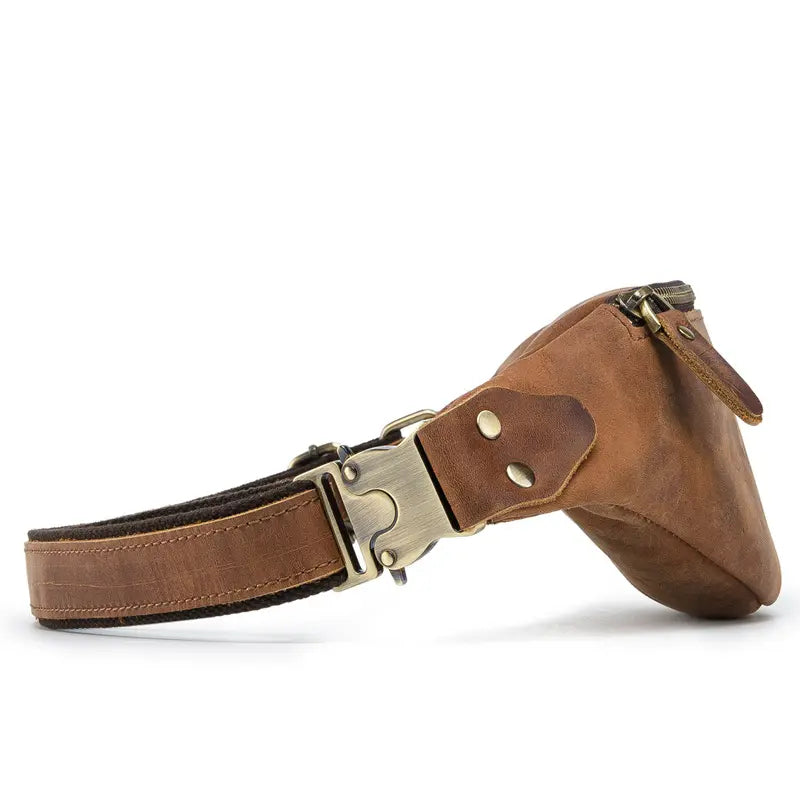 Westwood Premium Full Grain Leather Waist Bag | Stylish & Durable Fanny Pack