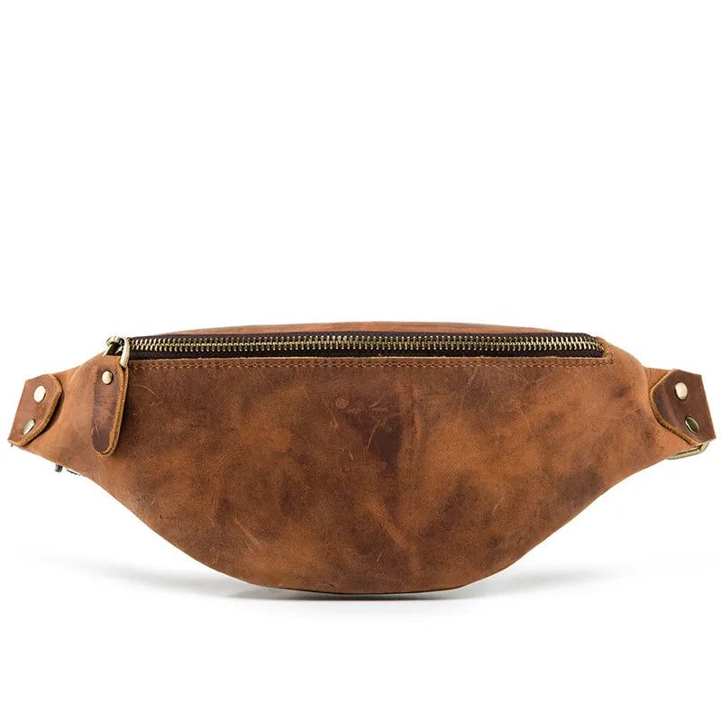 Westwood Premium Full Grain Leather Waist Bag | Stylish & Durable Fanny Pack
