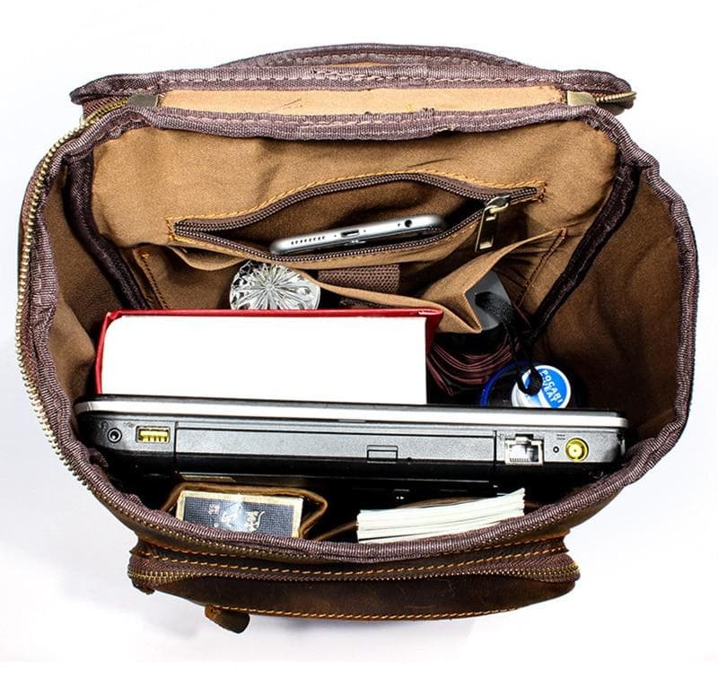 Elevate Your Style with the Exquisite Handcrafted Broadway Leather Backpack