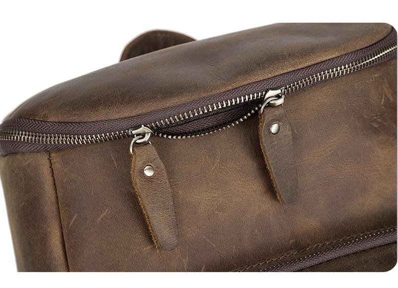 Elevate Your Style with the Exquisite Handcrafted Broadway Leather Backpack