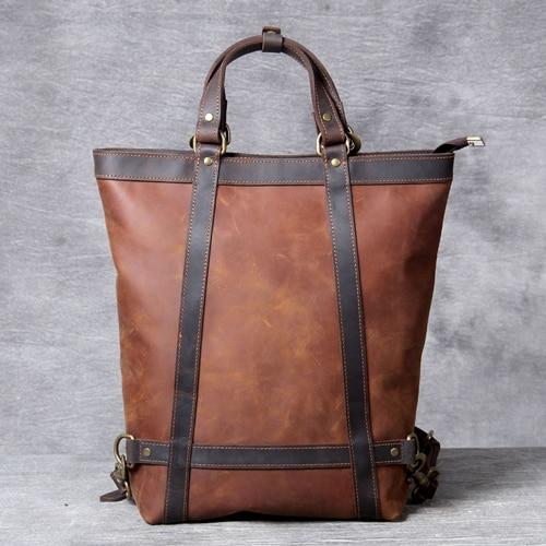 Elevate Your Style with the Irving: Exquisite Handmade Vintage Leather Backpack