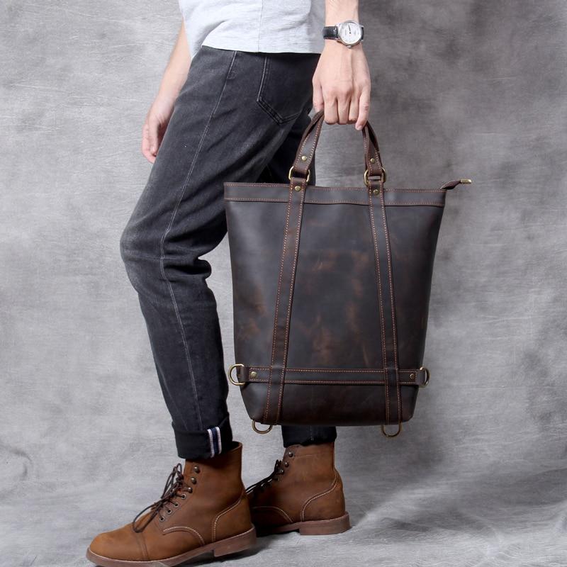 Elevate Your Style with the Irving: Exquisite Handmade Vintage Leather Backpack
