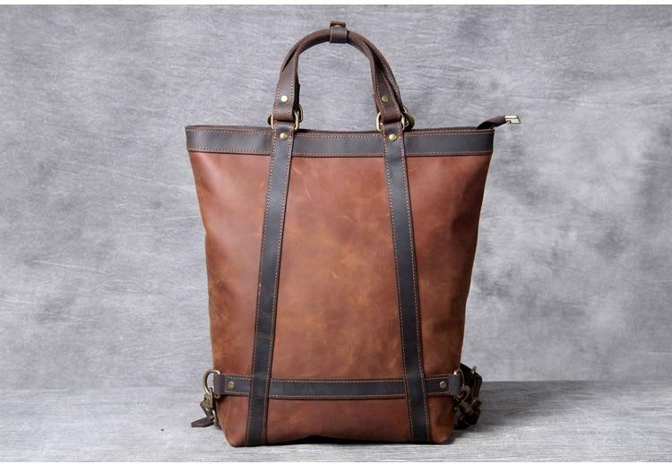 Elevate Your Style with the Irving: Exquisite Handmade Vintage Leather Backpack