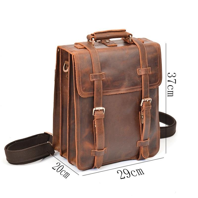 Timeless Triborough Vintage Leather Backpack