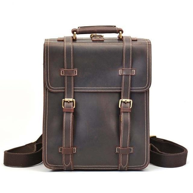 Timeless Triborough Vintage Leather Backpack