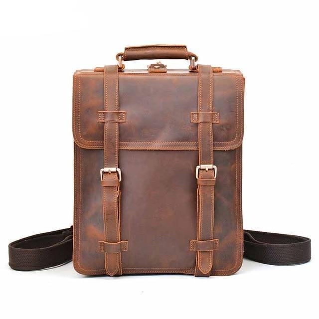 Timeless Triborough Vintage Leather Backpack