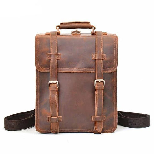 Timeless Triborough Vintage Leather Backpack