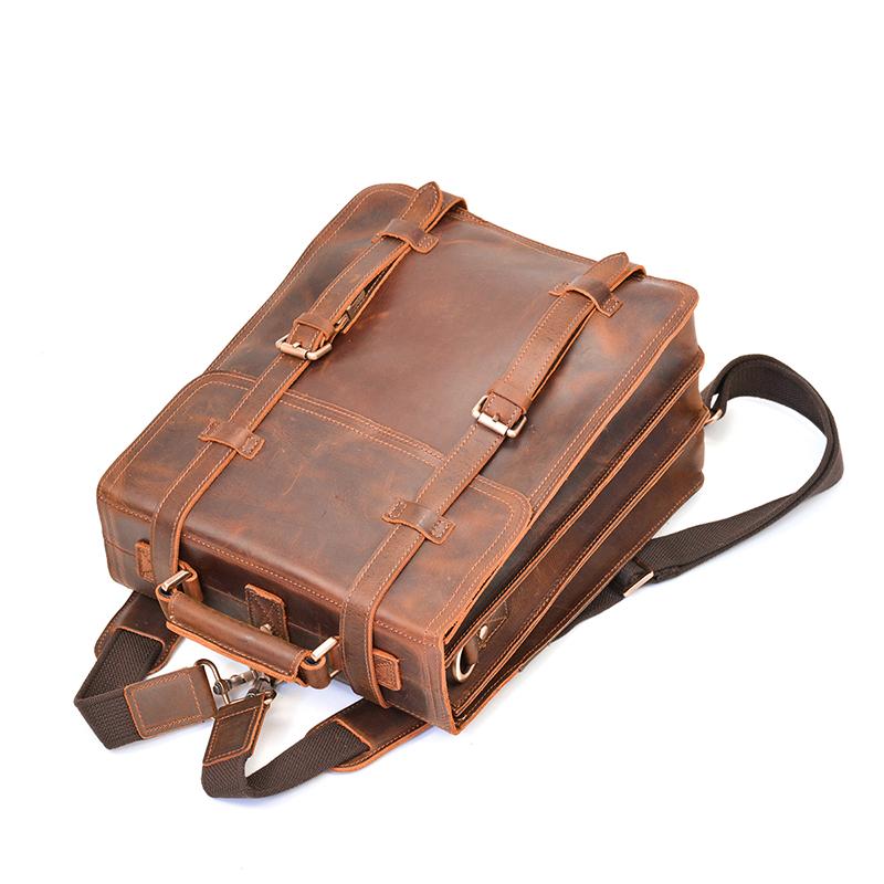 Timeless Triborough Vintage Leather Backpack