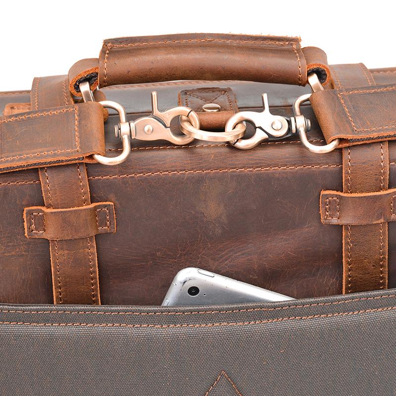 Timeless Triborough Vintage Leather Backpack