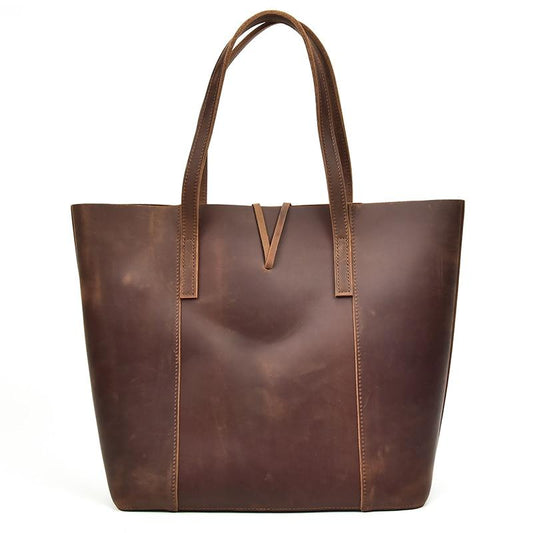 Elevate Your Style with the Tribeca Handcrafted Leather Tote Bag