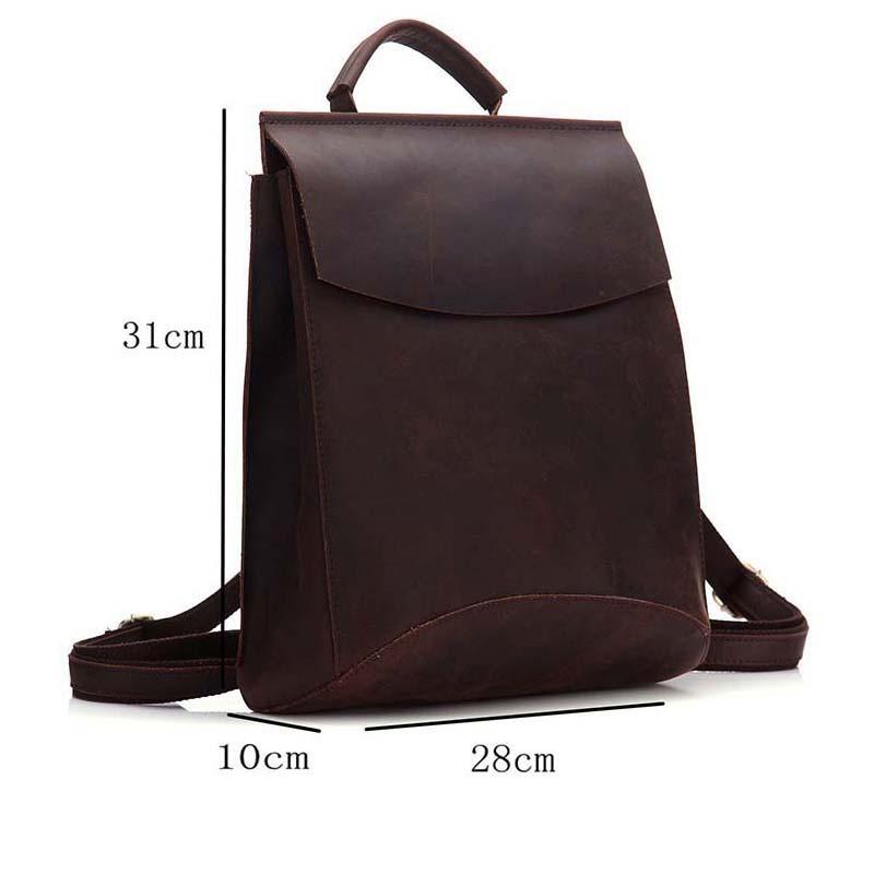 Glen Vintage Leather Travel Backpack - Timeless Style for Your Adventures!
