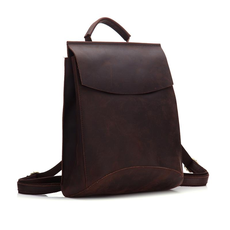 Glen Vintage Leather Travel Backpack - Timeless Style for Your Adventures!