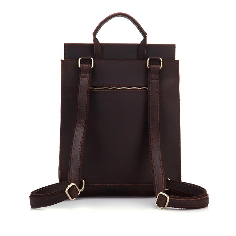Glen Vintage Leather Travel Backpack - Timeless Style for Your Adventures!