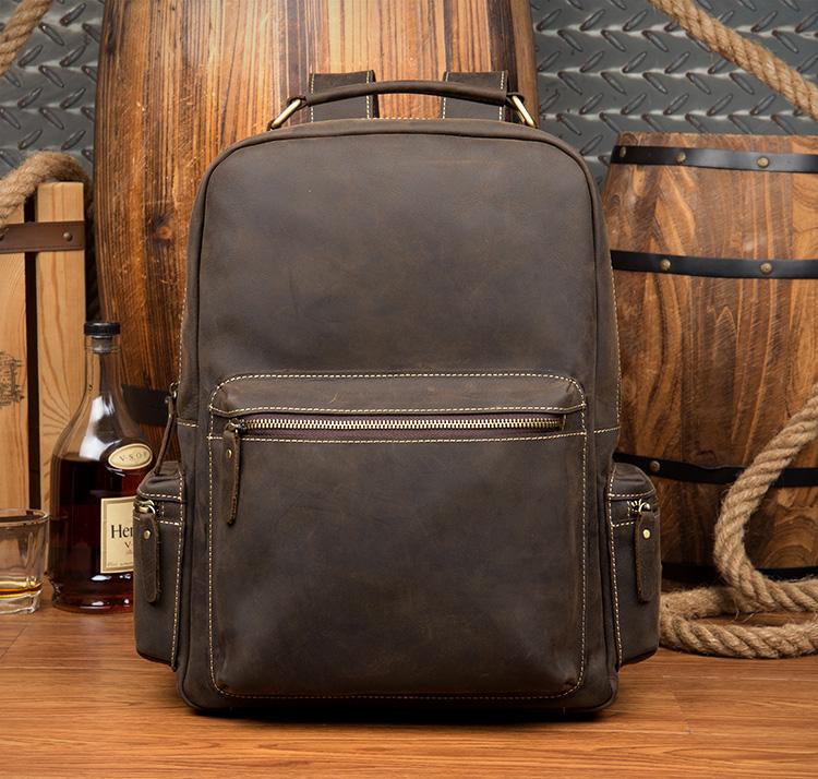 The Lexington Vintage Leather Backpack | Timeless Style and Durability