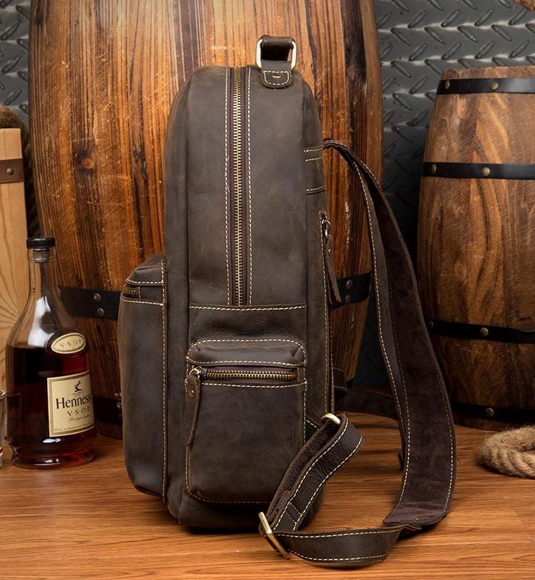 The Lexington Vintage Leather Backpack | Timeless Style and Durability