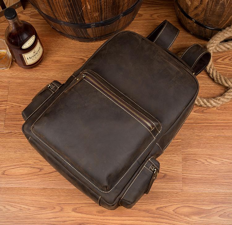 The Lexington Vintage Leather Backpack | Timeless Style and Durability