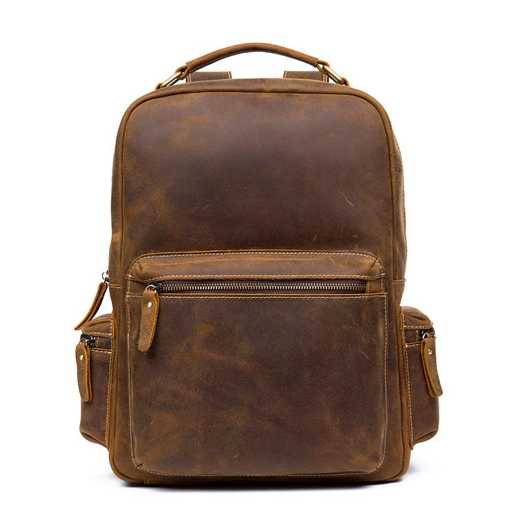 The Lexington Vintage Leather Backpack | Timeless Style and Durability