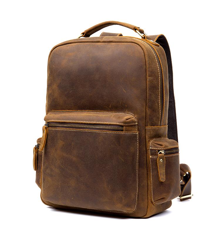 The Lexington Vintage Leather Backpack | Timeless Style and Durability