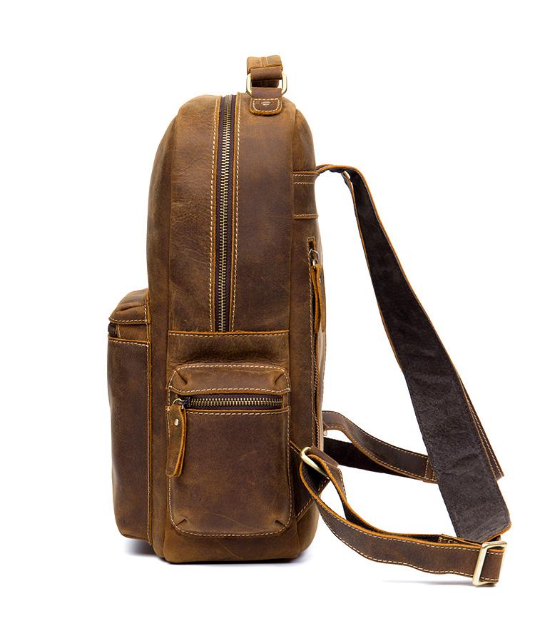 The Lexington Vintage Leather Backpack | Timeless Style and Durability