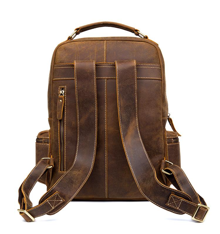 The Lexington Vintage Leather Backpack | Timeless Style and Durability