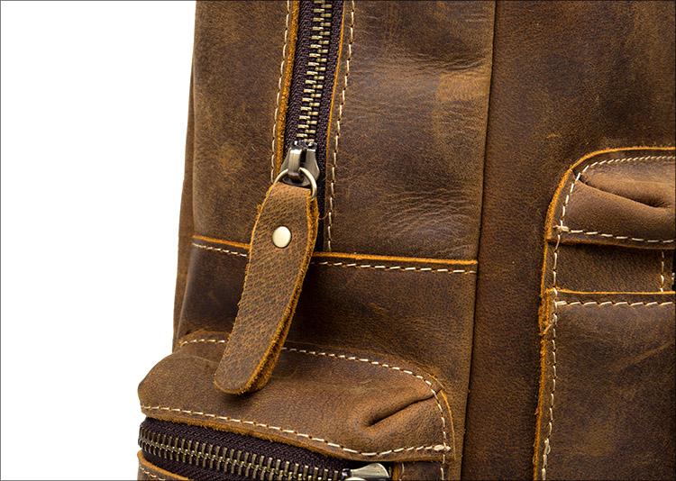 The Lexington Vintage Leather Backpack | Timeless Style and Durability