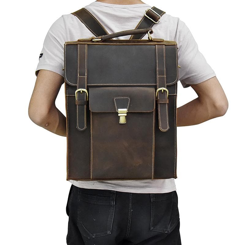 Vintage Leather Vermont Backpack | Exquisitely Handmade Charm