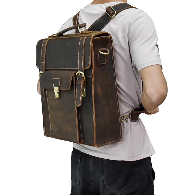 Vintage Leather Vermont Backpack | Exquisitely Handmade Charm