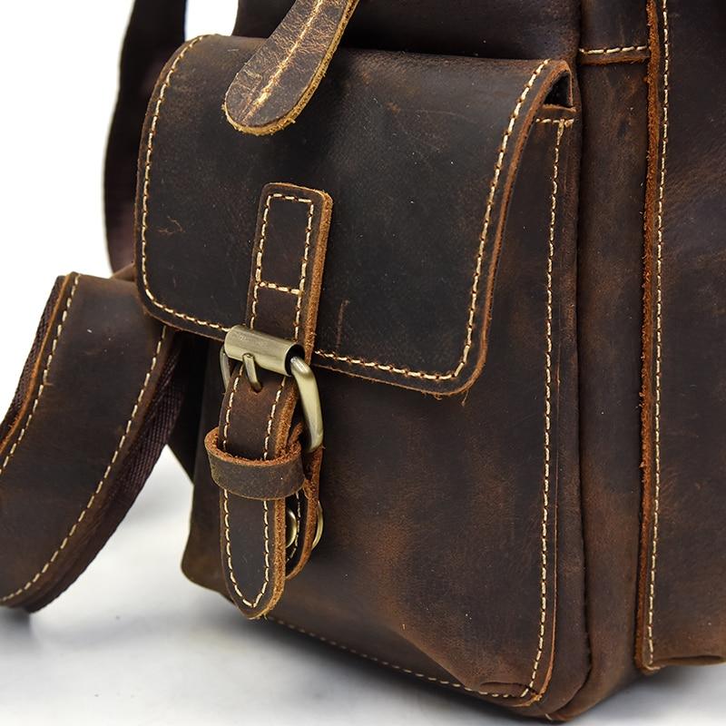 Chic Fulton Handcrafted Leather Backpack