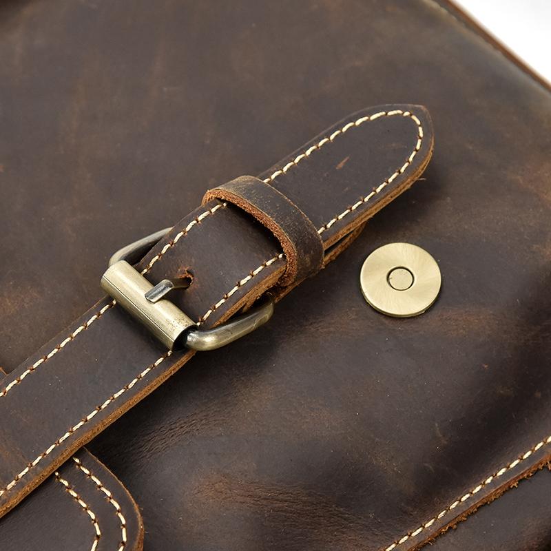 Chic Fulton Handcrafted Leather Backpack