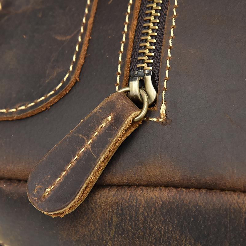 Chic Fulton Handcrafted Leather Backpack