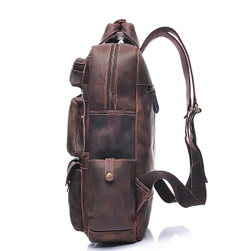 Elevate Your Style with the SoHo Handmade Genuine Leather Backpack