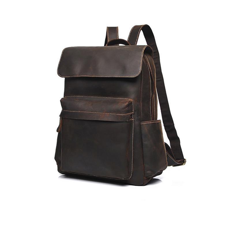 Timeless Herald Backpack | Authentic Vintage Leather Adventure Companion