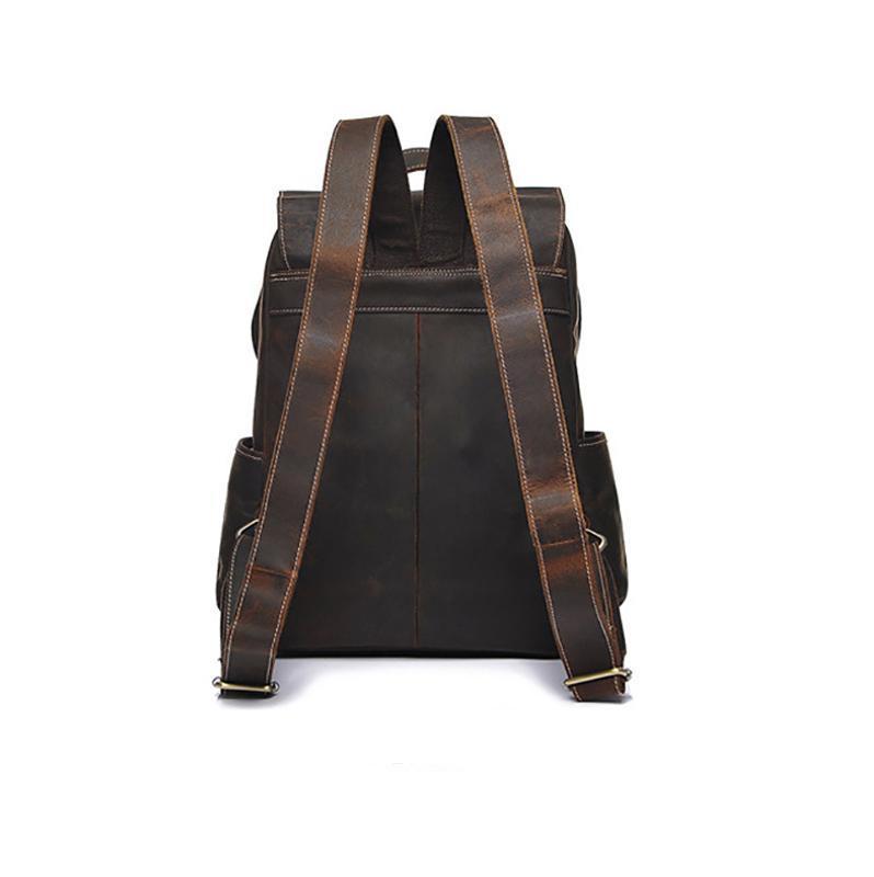 Timeless Herald Backpack | Authentic Vintage Leather Adventure Companion