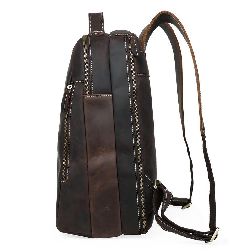 The Stanton Leather Backpack | Compact and Stylish Genuine Leather Design