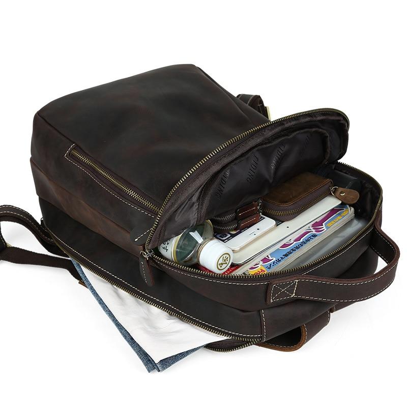 The Stanton Leather Backpack | Compact and Stylish Genuine Leather Design