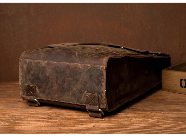 Riverside Vintage Leather Backpack - Timeless Style Meets Functionality