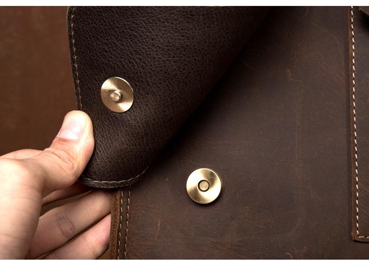 Riverside Vintage Leather Backpack - Timeless Style Meets Functionality