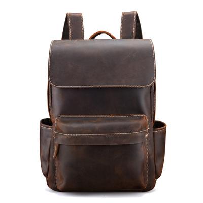 Timeless Herald Backpack | Authentic Vintage Leather Adventure Companion