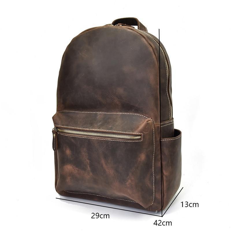 Elevate Your Style with the Exquisite Carlisle Handcrafted Leather Backpack
