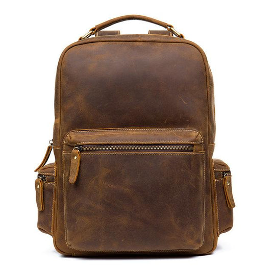 The Lexington Vintage Leather Backpack | Timeless Style and Durability