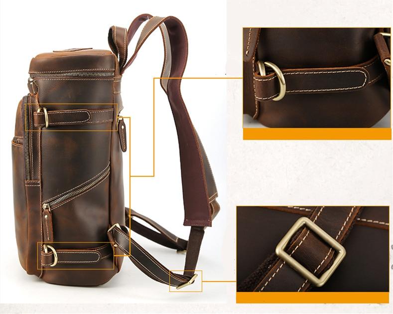 The Roosevelt Vintage Leather Backpack | Exquisite Handmade Design
