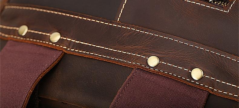 The Roosevelt Vintage Leather Backpack | Exquisite Handmade Design