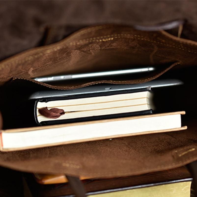 Sleek Tudor Backpack | Authentic Leather with Modern Edge Design