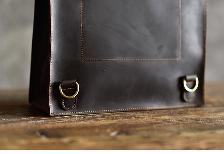 Sleek Tudor Backpack | Authentic Leather with Modern Edge Design