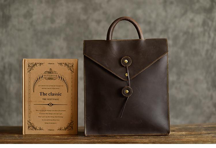 Sleek Tudor Backpack | Authentic Leather with Modern Edge Design