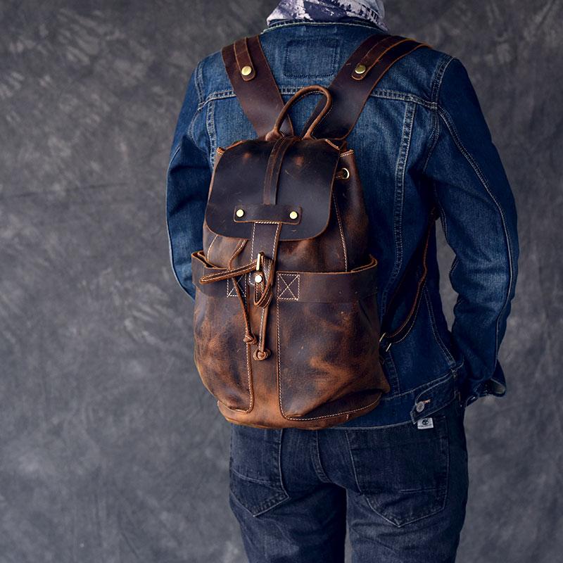 Orchard Vintage Leather Travel Backpack | Your Perfect Adventure Companion