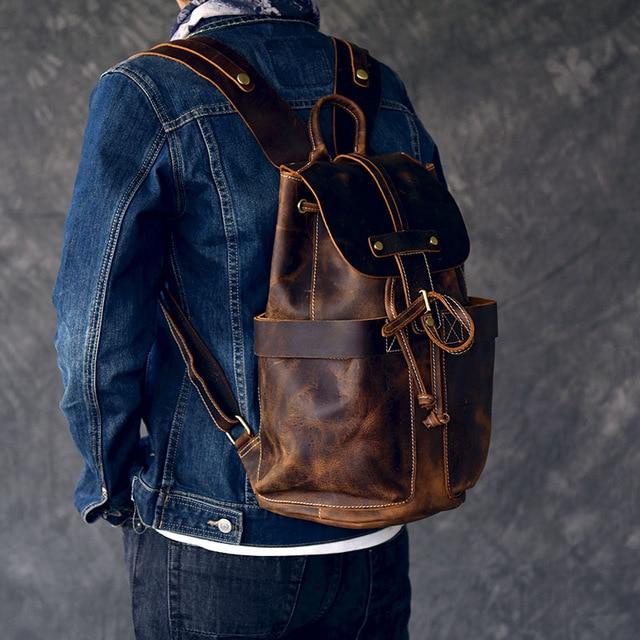 Orchard Vintage Leather Travel Backpack | Your Perfect Adventure Companion